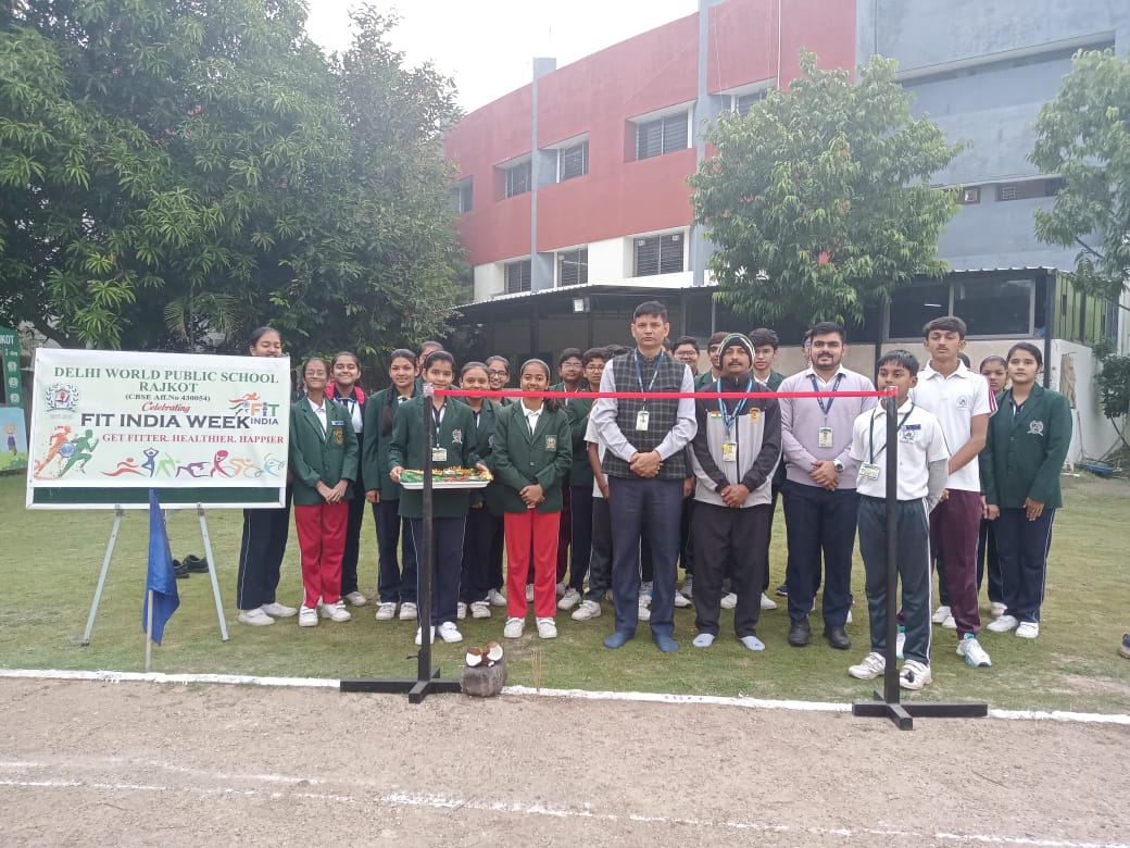 200 Meter Track Inaugurated in DWPS Rajkot