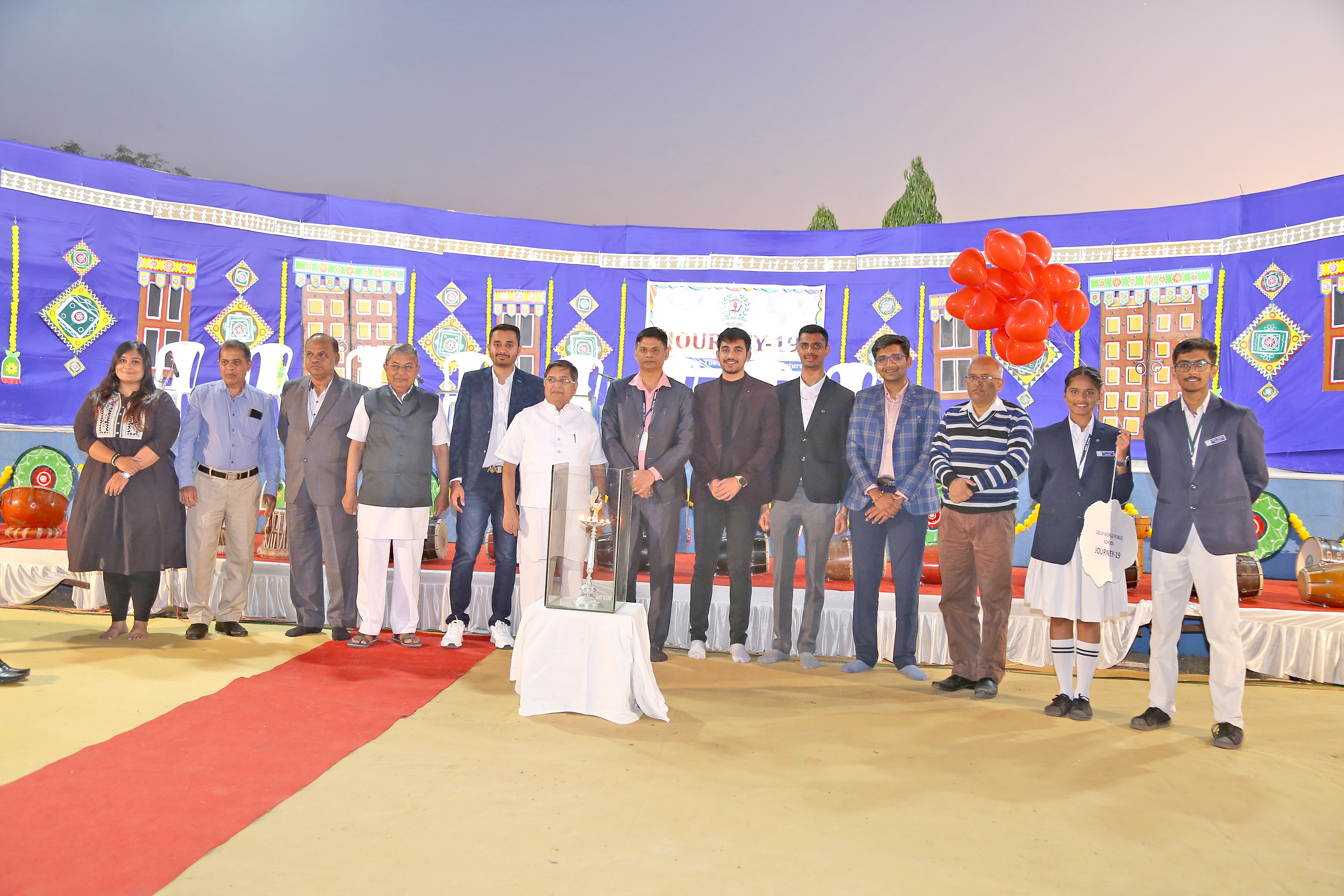 DWPS Rajkot Alumni – Chief of Honor at Annual Function – Journey 19