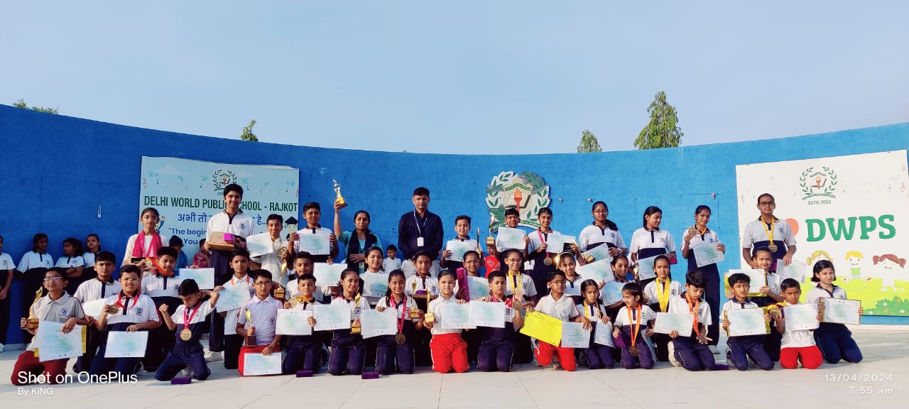Young Artist of Delhi World Public School Rajkot