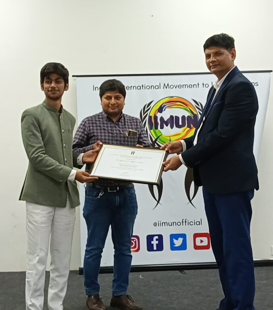 DWPS Rajkot Hosts Indian International Model UN Event 2024