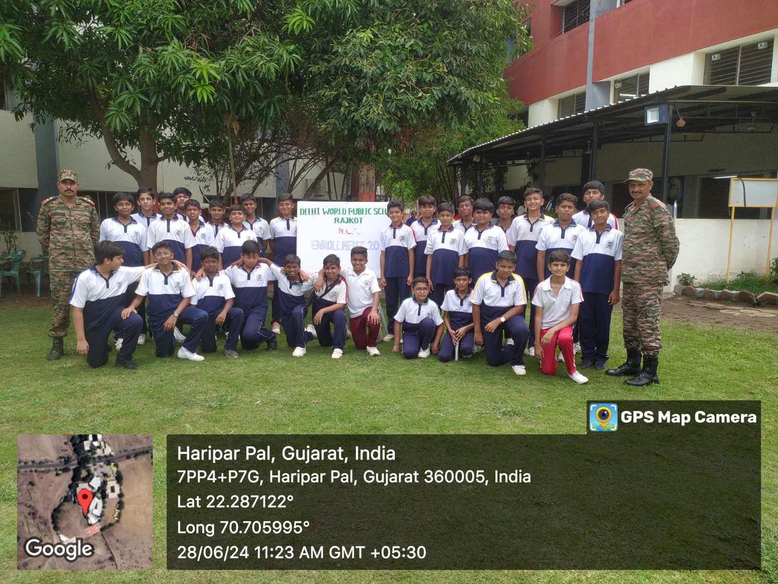 NCC Cadets Remarkable Achievement at DWPS Rajkot