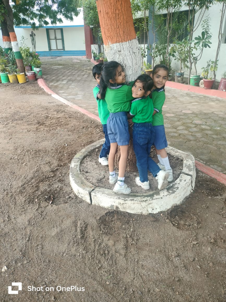 Importance of Trees and Healthy Food-Kindergarten DWPS Rajkot