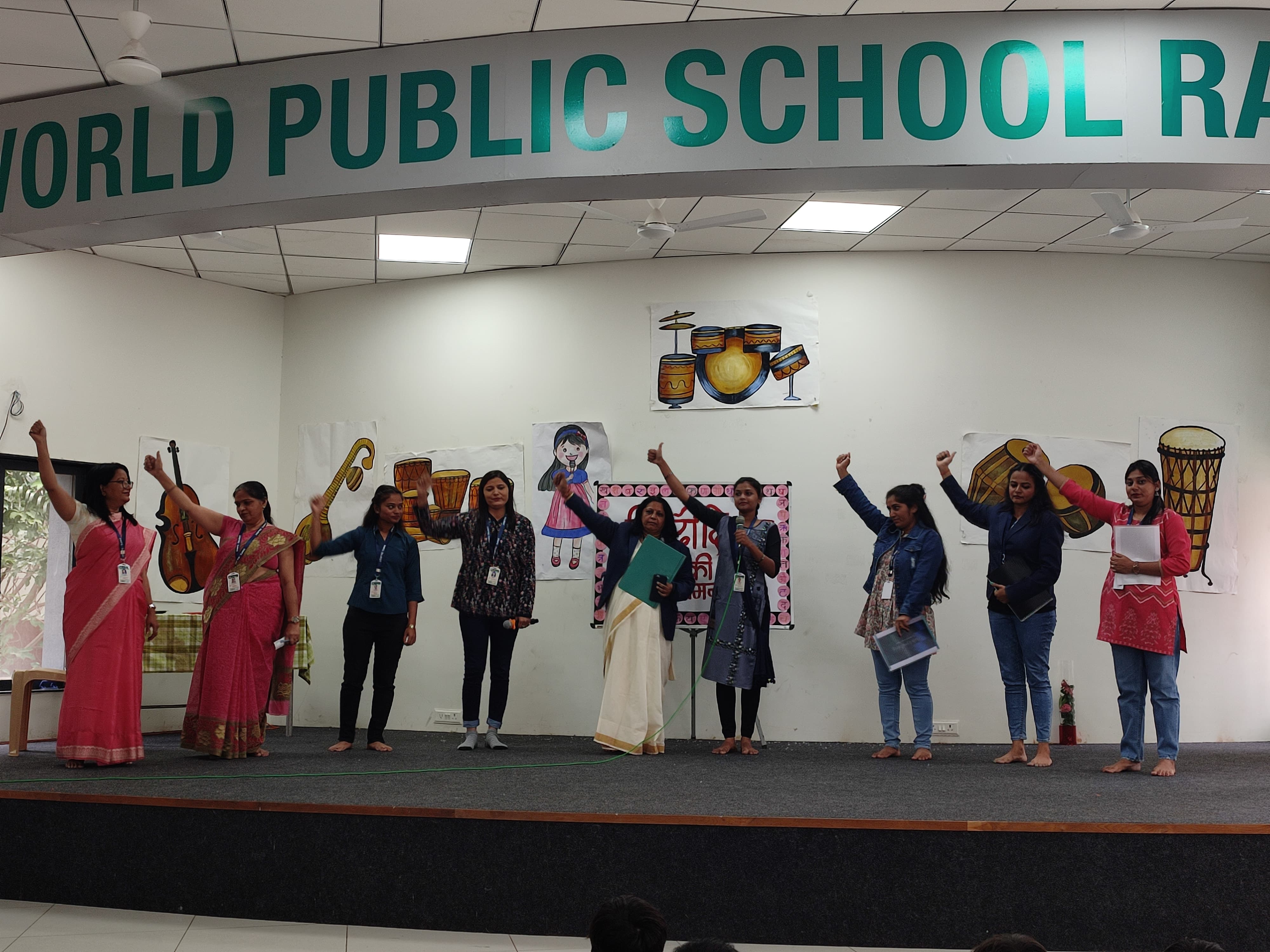 Hindi Diwas Celebrated at DWPS Rajkot