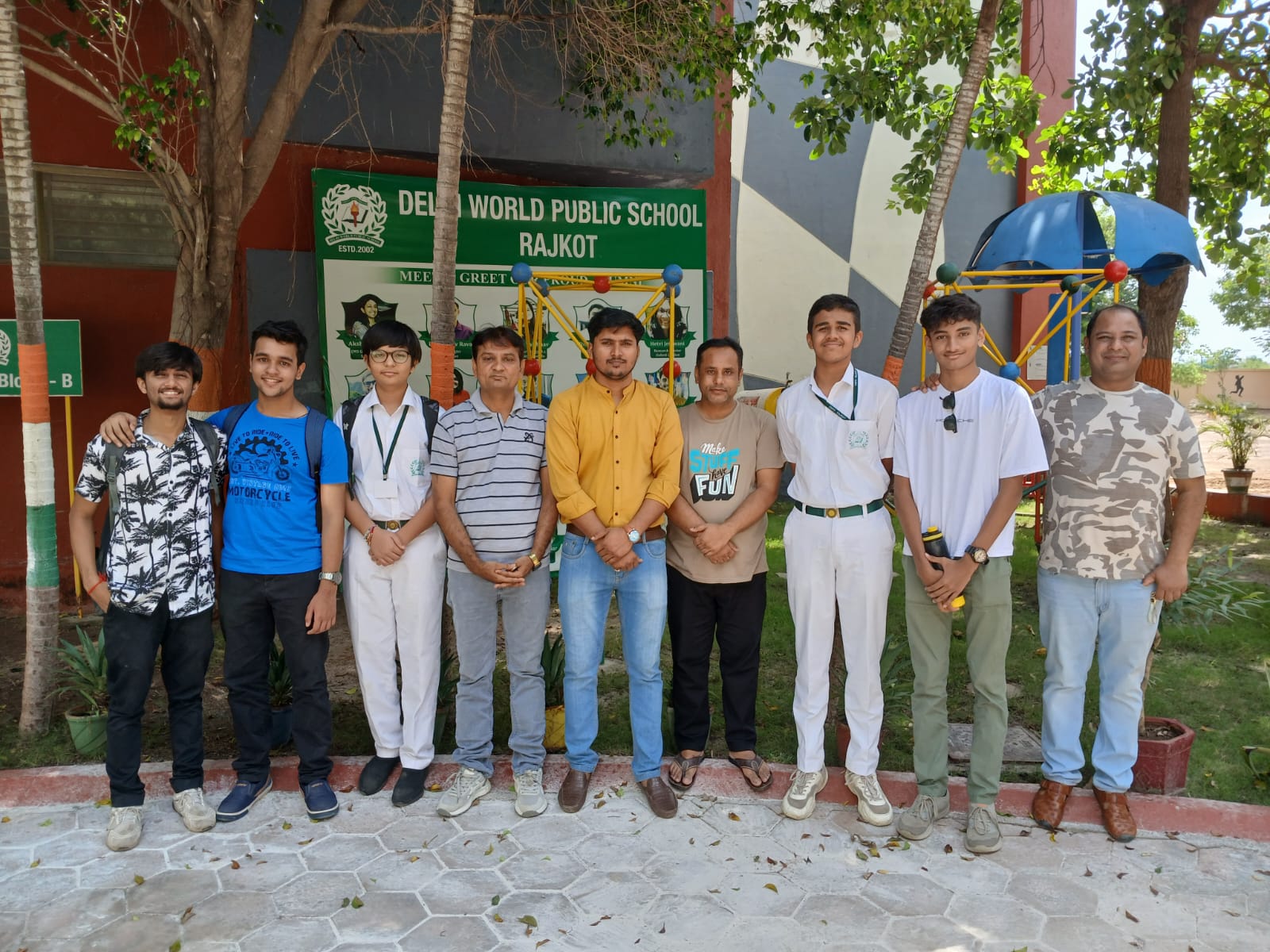 “Interact Ozone Quiz” South-East Asia Outstanding Performance by Delhi World Public School Rajkot