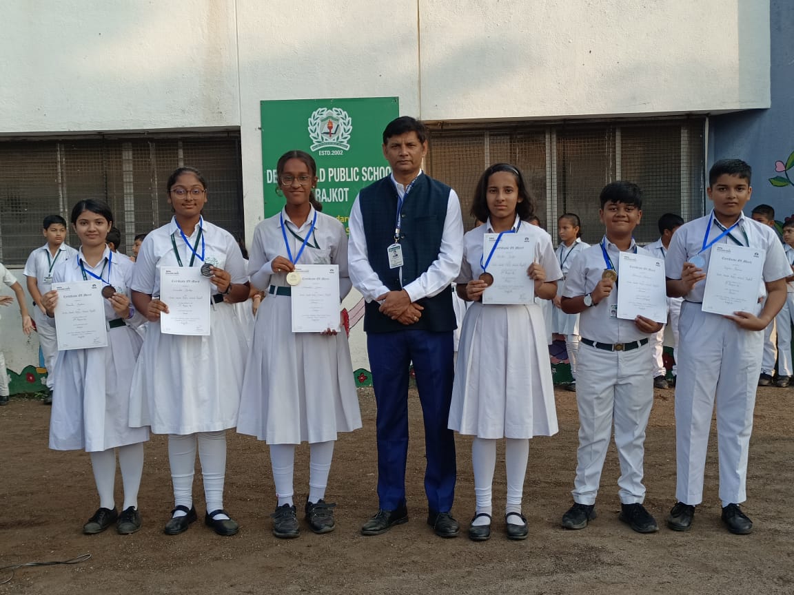 DWPS Rajkot Students Excel in Tata Essay Competition