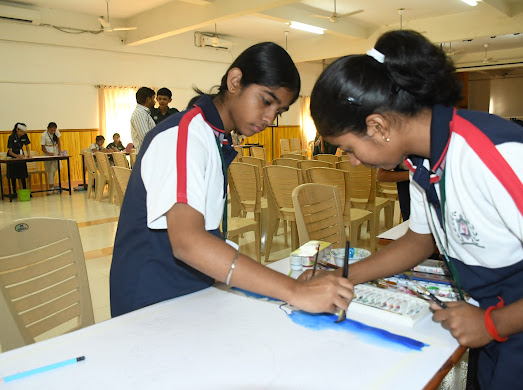 DWPS Students Shine at Christ College Art Competition