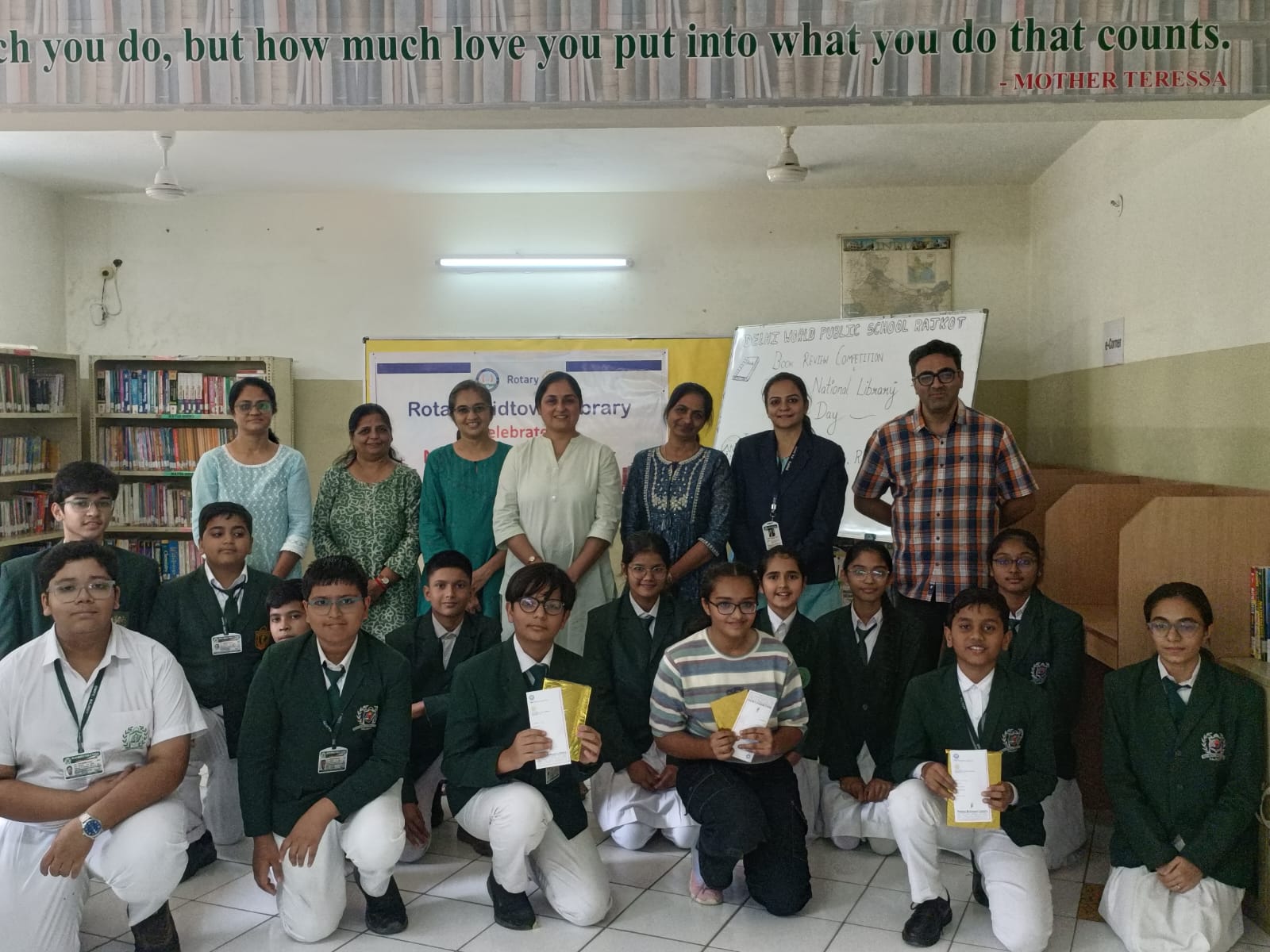 Reader Championship to Promote Book Reading Skills Among DWPS Rajkot Students