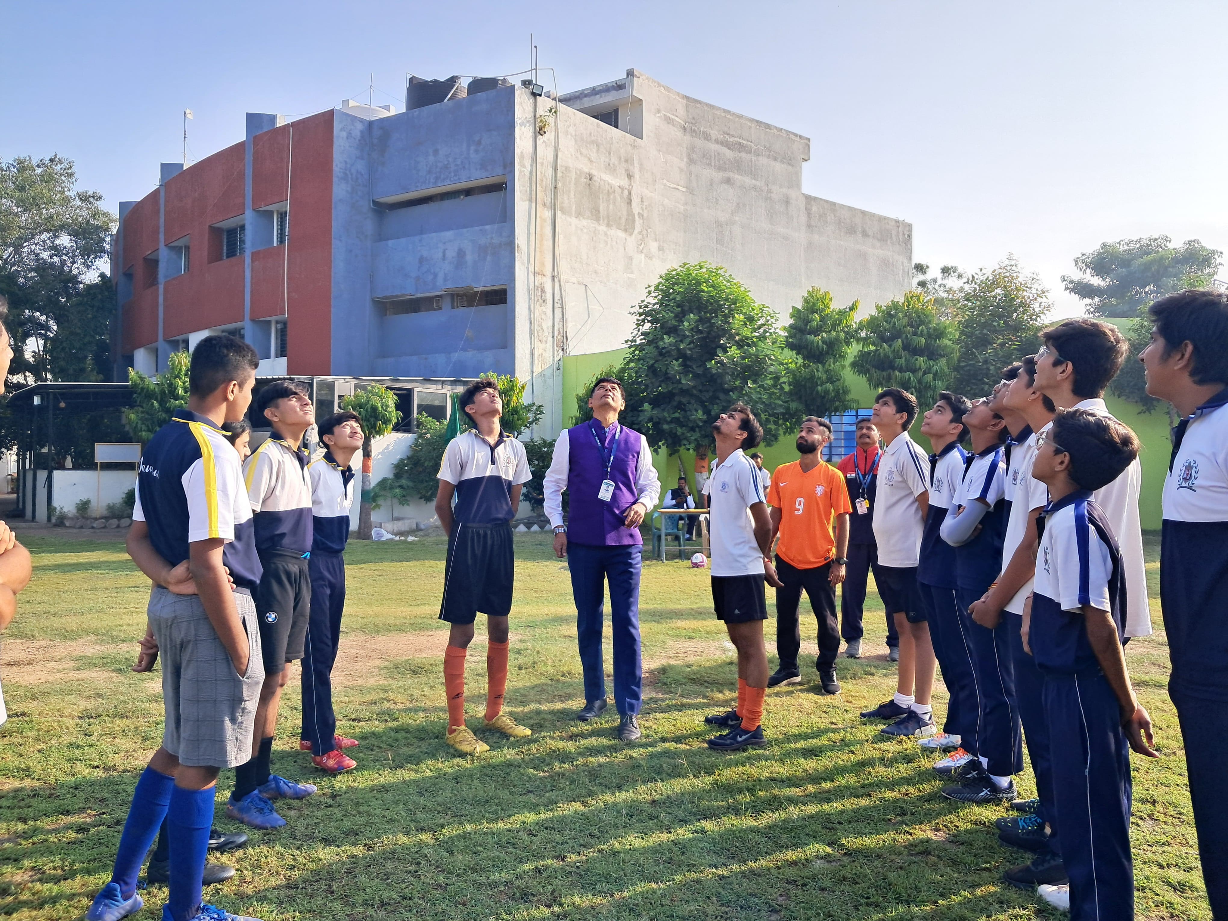DWPS Rajkot Hosts Thrilling Interhouse Football Championship