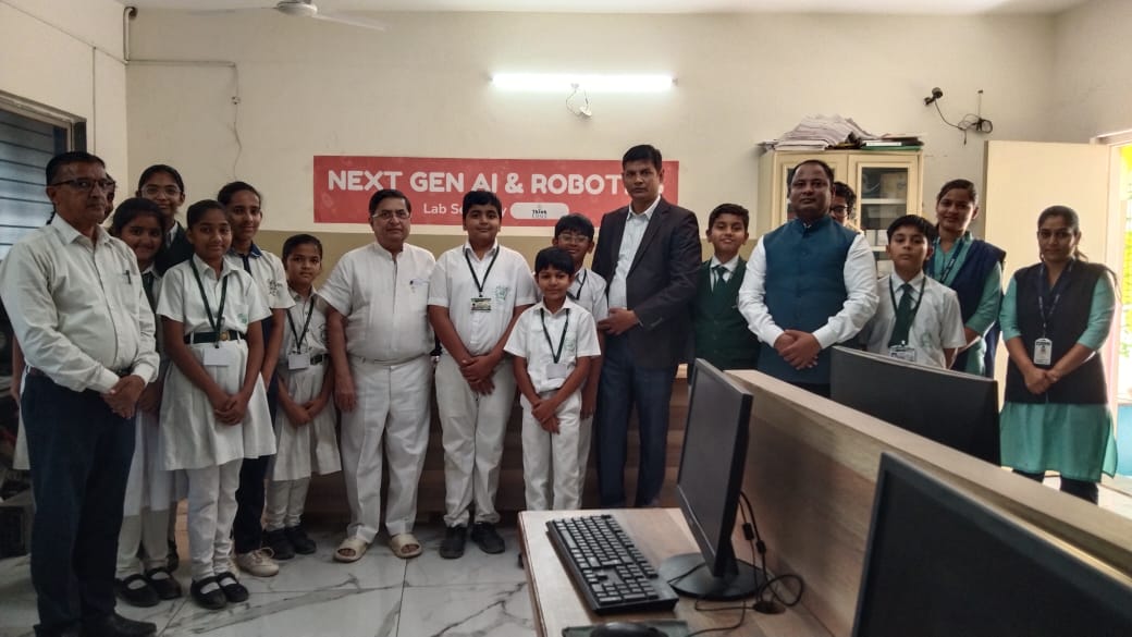 Robotics, AI, Coding Installed in DWPS Rajkot