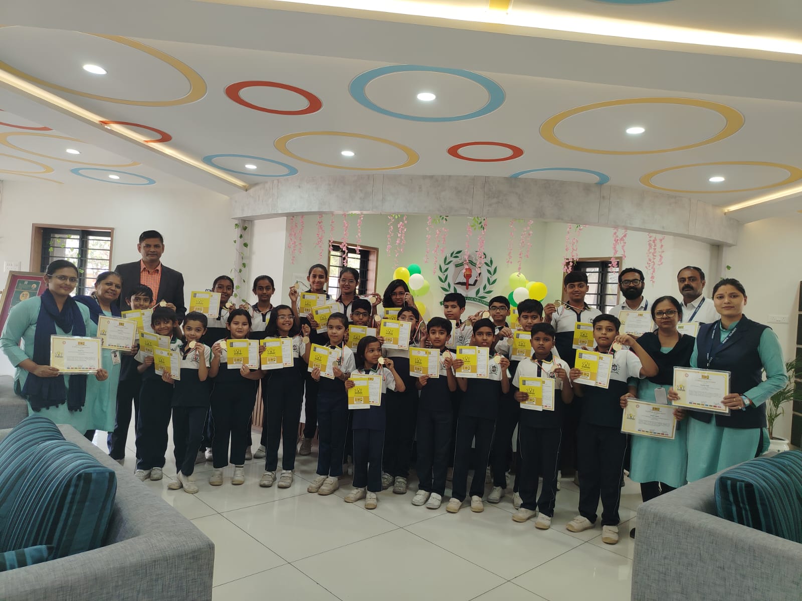Goldmedalist-Gems -DWPS Rajkot Math Olympiad Star