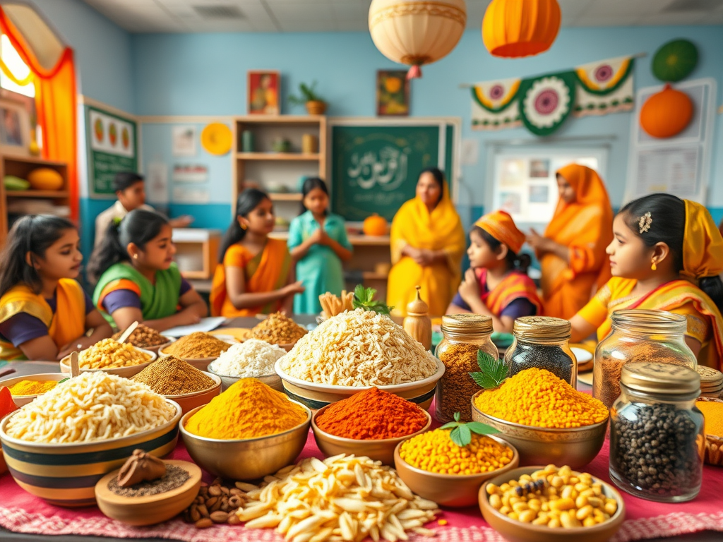 Unity in Diversity-Food for All –  Food and Spices of India- Experiential Learning