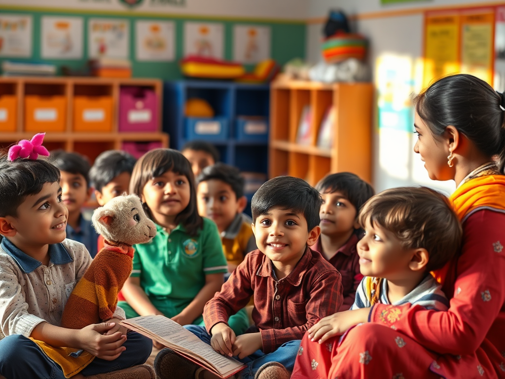 Story Telling – Pre-Primary DWPS Rajkot