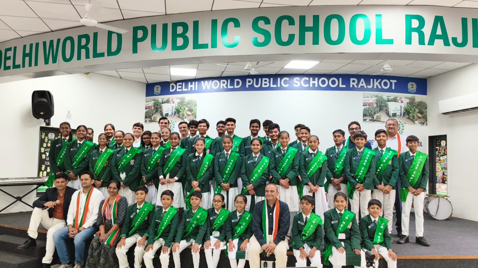 DWPS Rajkot Student Council Investiture Ceremony 2025