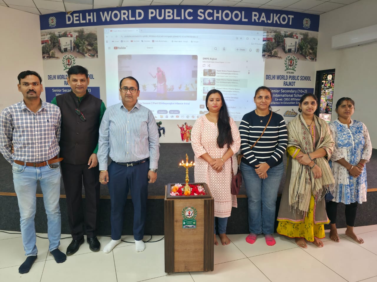 Parents Orientation Programme organized at DWPS Rajkot