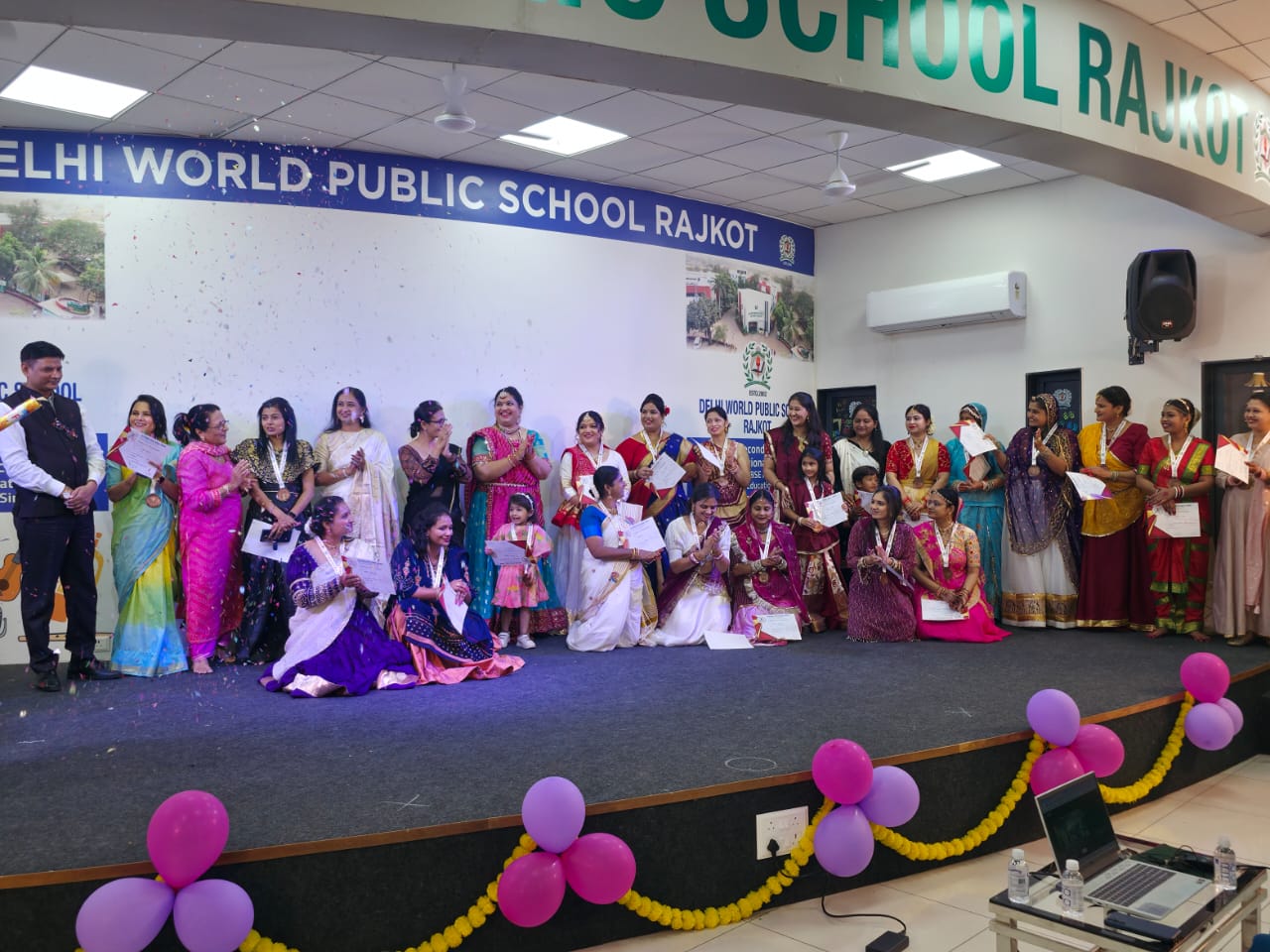 “Super Moms Dance Fiesta – Season 2” Sparkles at DWPS Rajkot