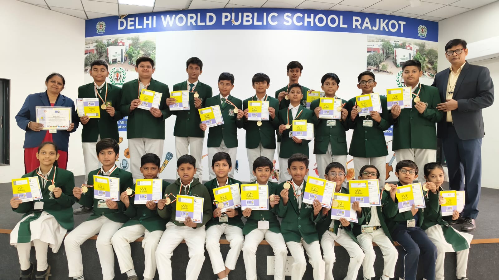 22 Gold Medalist International General Knowledge Olympiad -SOF