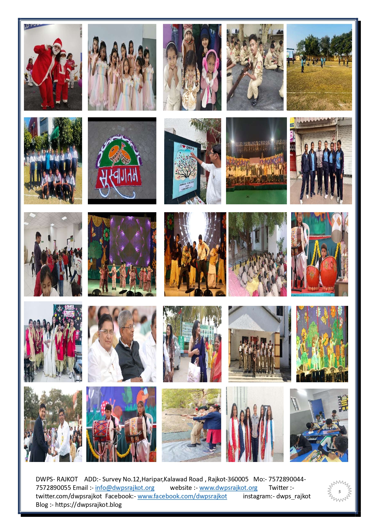 DWPS Rajkot’s Scholastic and Coscholastic Achievements