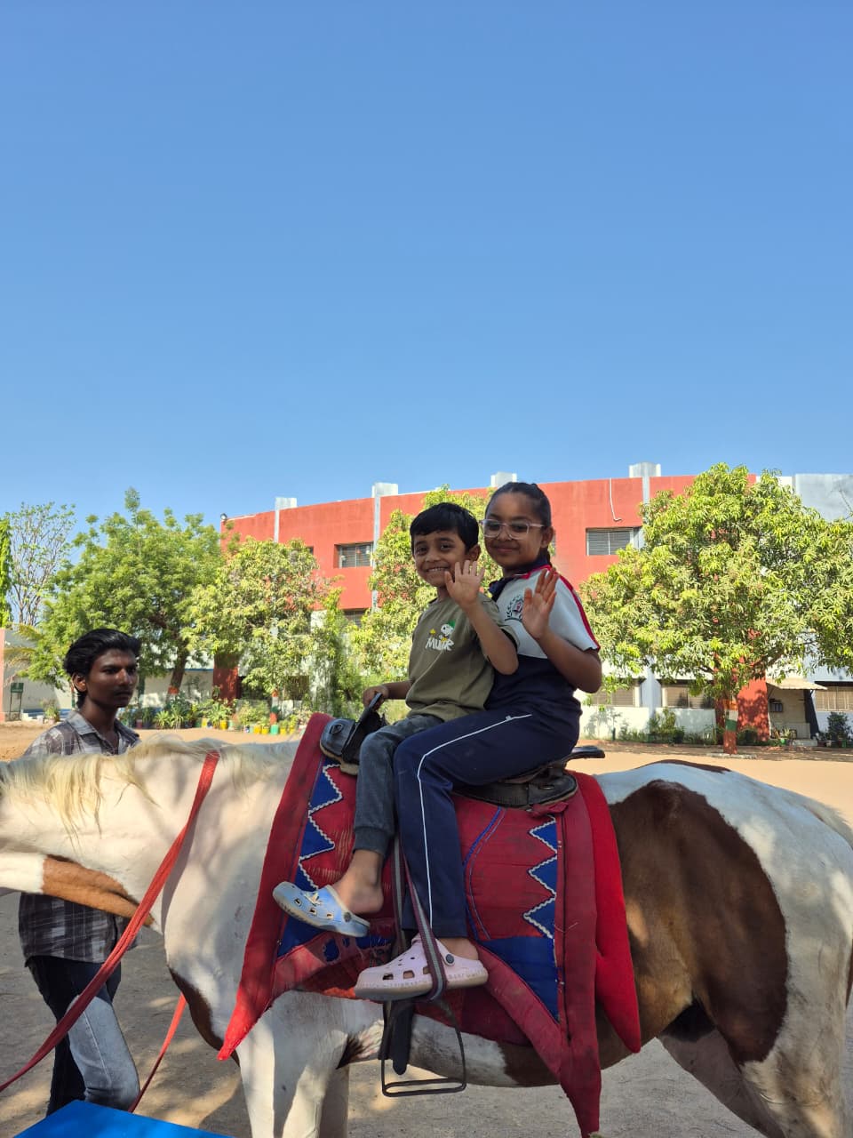 DWPS Rajkot Promotes Sports Excellence with Horse Riding Activity for Students
