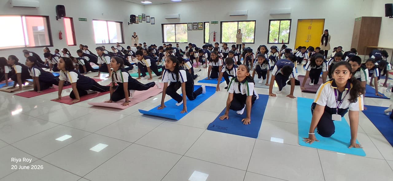 DWPS Rajkot Celebrated International Yoga Day 2026